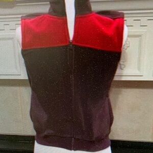 Kids Red and Black Vest